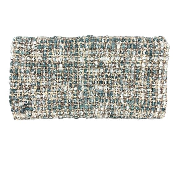 Villa by Classic Home Porter Textured Square Throw Pillow Cover Blue Slate NWOT - Picture 3 of 7